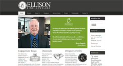 Desktop Screenshot of ellisonfinejewelry.com